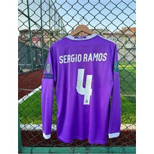 R.madridd Cardiff 2017 Şampiyonlar Ligi Finali Sergio Ramos Nostalji Forması