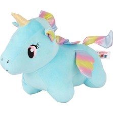 Nacario Mey Ithalat® 5018 Kadife Mavi Unicorn -My Friend Toys