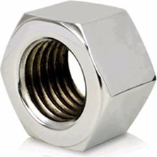 Nacario Mey Ithalat® M14 Somun Beyaz 10 Adet