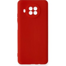 Newface Xiaomi Mi 10T Lite Kılıf Nano Içi Kadife Silikon - Kırmızı