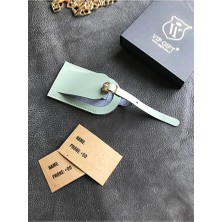 VİP GİFT Voyager Bagaj Isimlik Valiz Bavul Etiketi Hakiki Deri