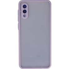 Newface Samsung Galaxy A02 Kılıf Montreal Silikon Kapak - Mor