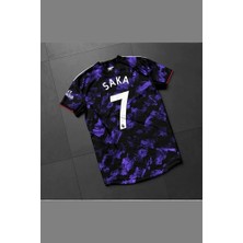 Bukayo Saka Arsenal 2023-24 Sezonu Isimsiz Özel Konsept Forması