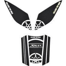 Tutgun Motor Xmax 2023 2025 Karbon Tank Pad Set 7 Parça