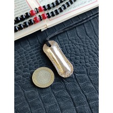 VİP GİFT Cevşen Dualı Kolye Muska Hakiki Deri El Yapımı