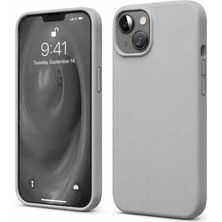 Newface Apple iPhone 14 Kılıf First Silikon - Gri