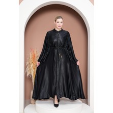 MYMİSİY Mymisiy Saten Mevlana Ferace Standart Beden 42-48