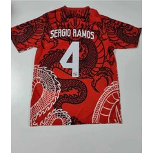R.e.a.l M.a.d.r.i.d 2023/24 Yeni Sezon Sergio Ramos Özel Konsept Forması (Red)