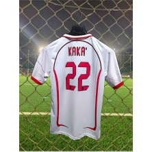 2006/2007 M.i.l.a.n Kaka' 22 Numara Renk(Beyaz) Yetişkin Hava Geçien Formarenk BG72.