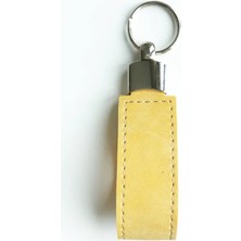 VİP GİFT Kemer Anahtarlık Vegan Deri Civciv Sarı