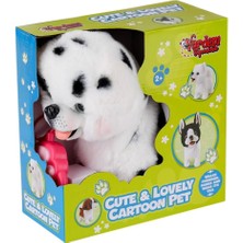 Nacario Mey Ithalat® PR66022-25 Yürüyen Tasmalı Peluş Köpek