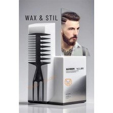 Nacario Mey Ithalat® 3 Modelli Geniş Dişli Saç Şekillendirme Tarağı - Saç Ayırıcı Tarak Stil ve Wax Tarağı 716458