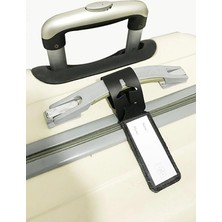 VİP GİFT Bagaj Isimlik Valiz Bavul Etiketi Hakiki Deri