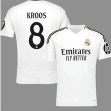 Toni Kroos 2024-25 Yeni Sezonu Real Madrid Yetişkin Iç Saha Forması