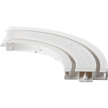 Nacario Mey Ithalat® Korniş Dönüşü 2 Raylı 90 Derece