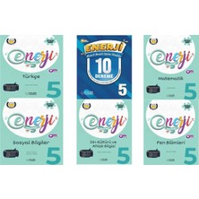 Palme 5. Sınıf Enerji Serisi Beş Ders - 10 Deneme Sınavı
