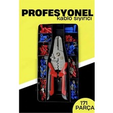 Nacario Mey Ithalat® Otomatik Kablo Sıyırıcı ve Krimp Pensesi – Awg 10-22, Elektrikçi Seti 722482