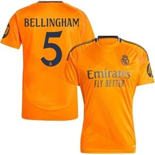 Jude Bellingham 2024/25 Yeni Sezon Deplasman Forması (Orange)