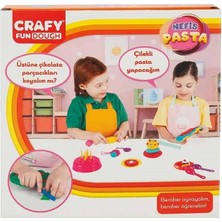 Nacario Mey Ithalat® Crafy Nefis Pasta Oyun Hamur Seti 200 G 17 Parça