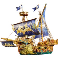 umbum Korsan Gemisi 3D Karton Maket Puzzle Hediyelik Yapboz