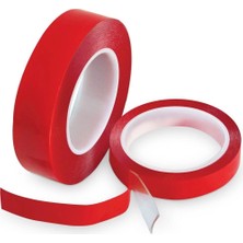 Nacario Mey Ithalat® Sgs 2520 Şeffaf Çift Taraflı Silikonize Bant 18 mm 2 Metre