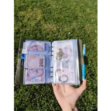 Bütçe Planlayıcı Manyetik Ajanda Haki (Sticker ve Challenge Hediyeli)