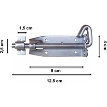 Nacario Mey Ithalat® Kilitli Sürgü No 2