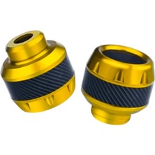 Tutgun Motor Pcx Aks Koruma Alüminyum Gold Ön Teker Takozu