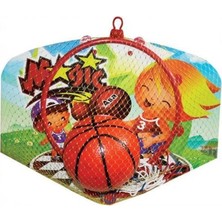 Nacario Mey Ithalat® 100A Ahşap Pota -Ay Oyuncak