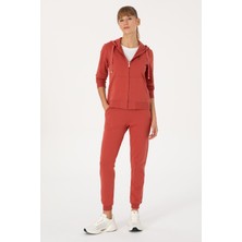 U.S. Polo Assn. Kadın Kiremit Jogger Eşofman Altı 50313584-VR026