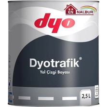Nacario Mey Ithalat® Dyo Trafik Yol Çizgi Boyası 2,5 Litre Beyaz
