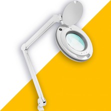 Sevgift 6017 Ayarlanabilir Işık Seviyeli Masaüstü Büyüteç (5x)