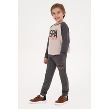 U.s. Polo Assn. Erkek Çocuk Gri Eşofman Altı 50316602-VR024