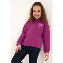 U.s. Polo Assn. Kız Çocuk Menekşe Sweatshirt 50317914-VR037