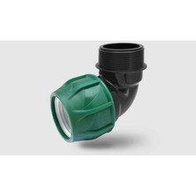 İlanib Ticaret Mey Ithalat® Poelsan Siyah 20X1/2 Erkek Dirsek