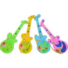 Nacario Mey Ithalat® Poşette Türkçe Sesli Müzikli Gitar Oyuncak