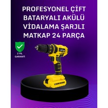 İsmiyle Al 12V Akülü Matkap | 20-30 Nm Tork, Çift Hız Ayarı ve LED Işık