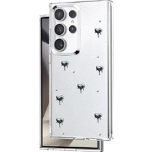 Newface Samsung Galaxy S25 Ultra Fiyonk Desenli Kapak - Desen 1