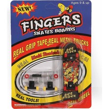 Nacario Mey Ithalat®  KZL-2010-1 Kartela Parmak Kaykay -Kızılkaya