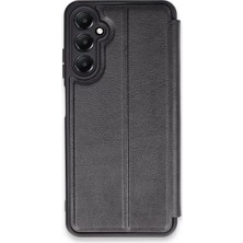 Newface Samsung Galaxy A15 4g Kılıf Flip Cover - Siyah