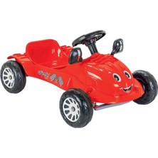 Nacario Mey Ithalat® 07 302  Herby Pedallı Araba Kırmızı