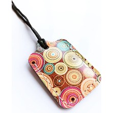 VİP GİFT Küçük Dörtgen Cevşen Dualı Kolye Muska Hakiki Deri El Yapımı