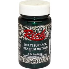 İlanib Ticaret Mey Ithalat® Rich Multi Surface Titanium 2554 Antik Yeşil Metalik 90 cc