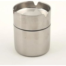 MarkEntegra Paslanmaz Çelik Rüzgar Geçirmez Küllük - 9 cm Boyut