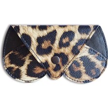 VİP GİFT Gözlük Kılıfı Gözlük Kabı Suni Deri Vegan Deri Baykuş Model