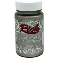 İlanib Ticaret Mey Ithalat® Rich Multi Surface Titanium 2506 Barok Bej Metalik 90 cc