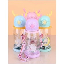 MarkEntegra Çocuk Matarası, Geyik Figürlü, 700 ml Kapasiteli