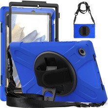 Nacario Mey Ithalat®  Samsung Galaxy X200 Tab A8 10.5 Kılıf Amazing Tablet Kapak - Mavi