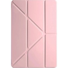 Nacario Mey Ithalat®  Huawei Matepad Pro 12.2 2025 Kalemlikli Mars Tablet Kılıfı - Rose Gold