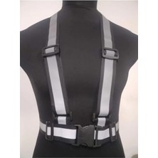 MarkEntegra Reflektörlü Motosiklet ve Bisiklet Kemer - Güvenli Sürüş Için Uyumlu